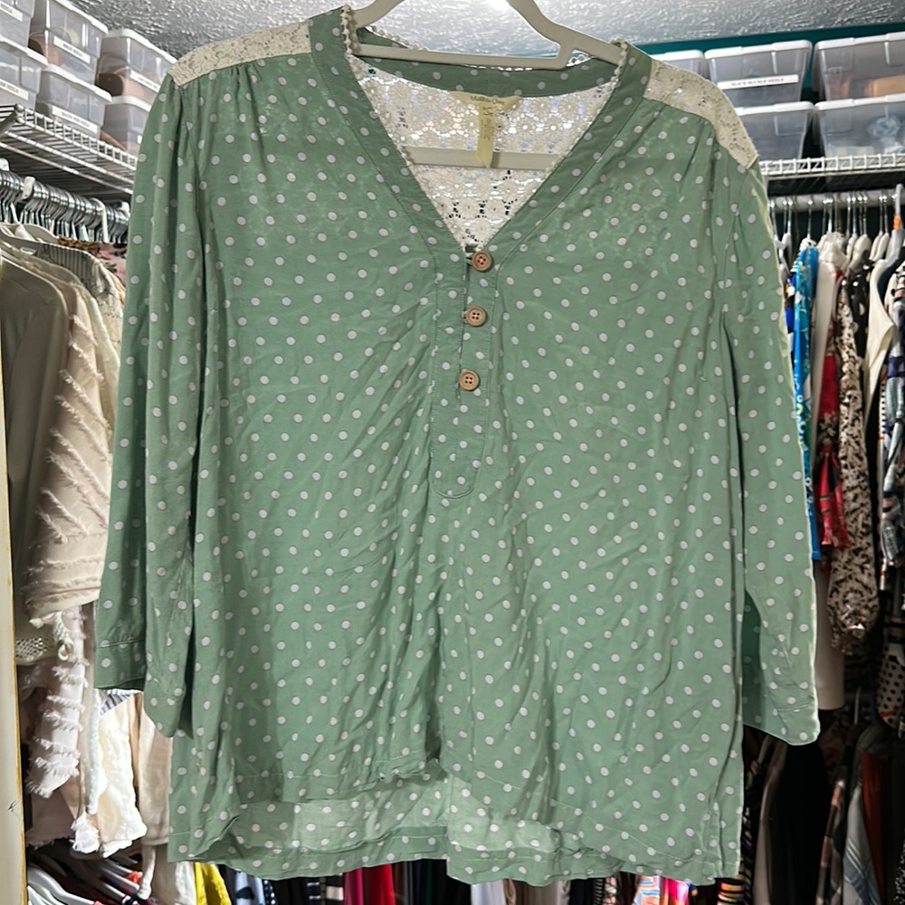 Sage Green Matilda Jane Top